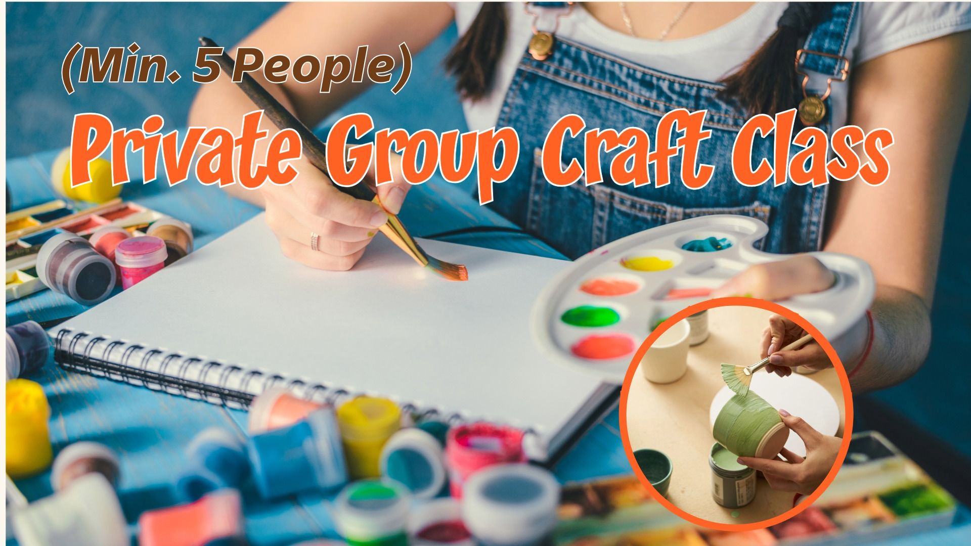 Private Group Craft Class (Min. 5 People)