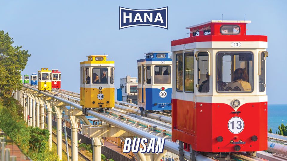 Blueline Train & Yonggungsa Temple