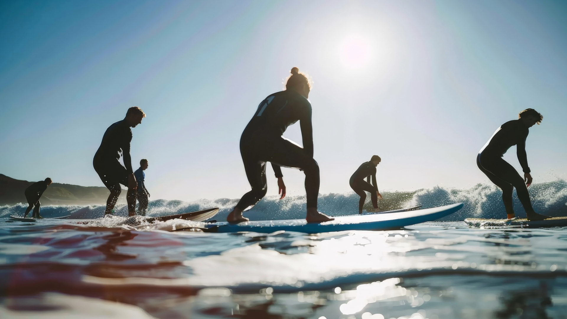 Surfing Lessons with BOSS!