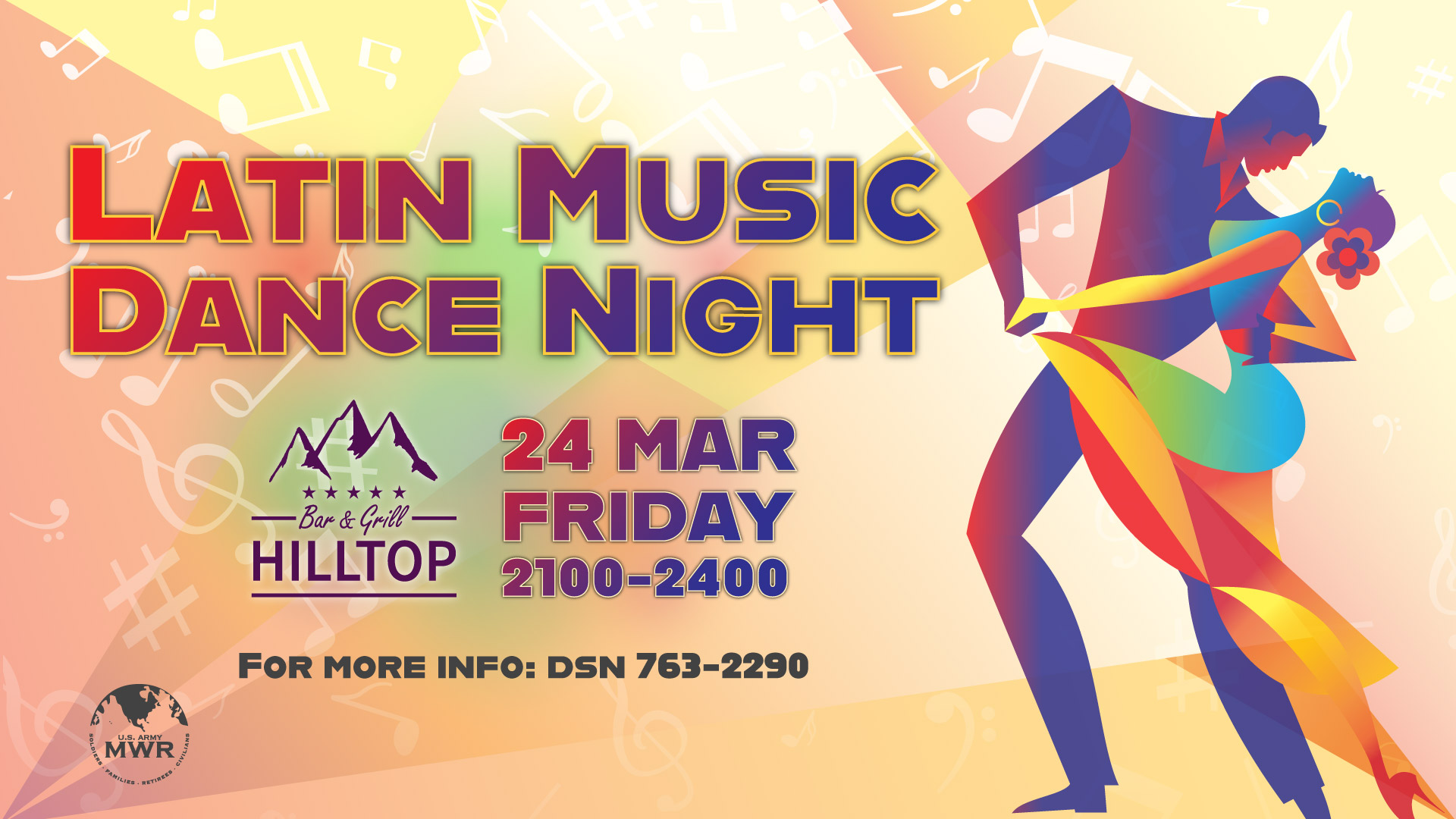 View Event :: Latin Music Dance Night :: Daegu :: US Army MWR